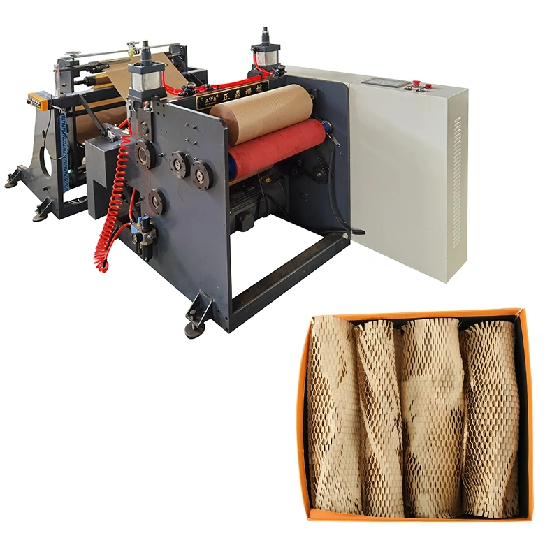 Bubble Wrapping Roll Honeycomb Paper Produkzio Line Makina